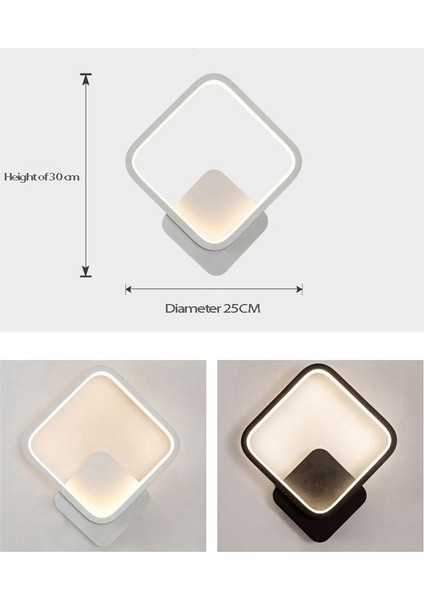 Modern Duvar Aplik Kısılabilir LED Duvar Aplik 15 W Duvar Aydınlatma Armatürleri Yatak Odası Başucu Koridor Kapalı Kapı A (Yurt Dışından) modelleri