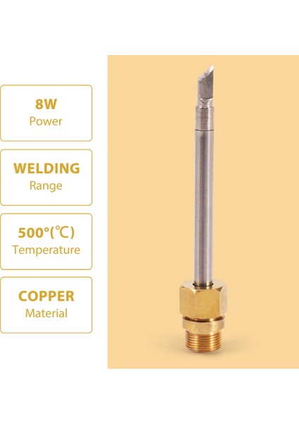 510 Arayüzü Havya Ucu Mini Taşınabilir USB Havya Ucu Kaynak Rework Aksesuarları, Bıçak Ucu (Yurt Dışından) indirimleri