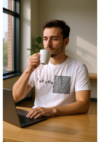 Erkek Baskılı Yumuşak Pamuklu T-Shirt modelleri