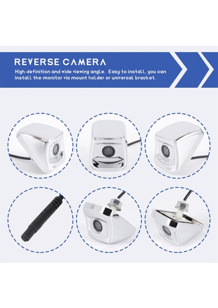 Toyota Hilux Için AN120 AN130 2010-2018 Araç Dikiz Kamera Geri Görüş Kamerası Ters Park Kamerası Bagaj Kapağı Kamera B (Yurt Dışından) indirimleri