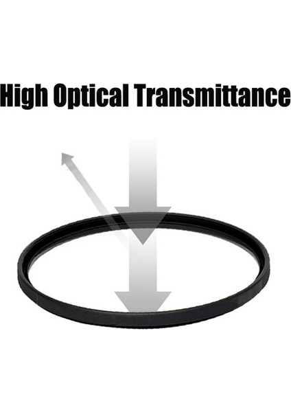 Uv Filtre 58MM Lens Koruması Kamera Filtresi Eos 500D 1000D, Siyah (Yurt Dışından) modelleri