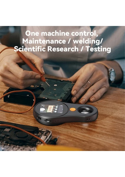 2.0 Inç IPS Hd Ekran Dijital El Mikroskobu 1080P 500X Video Mikroskobu Büyüteç ve 8 Led'li Siyah (Yurt Dışından) indirimleri