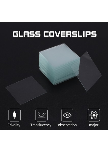 100 Adet Şeffaf Slaytlar Lameller Lameller 22X22MM Mikroskop Için (Yurt Dışından) modelleri
