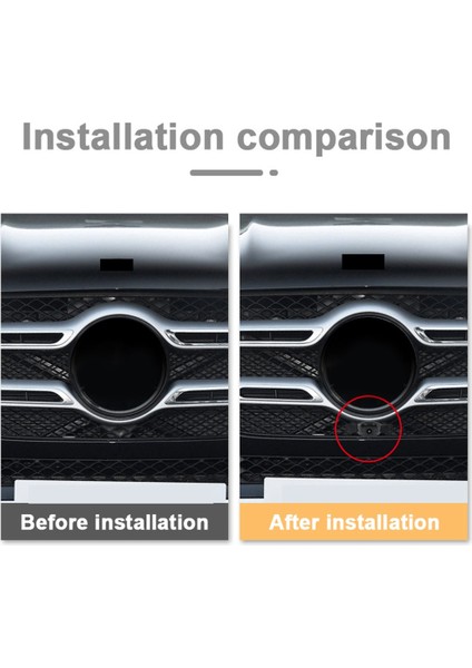 Hd Ccd Araba Ön Görünüm Park Gece Görüş Pozitif Logo Kamera Mercedes-Benz Gle W167 V167 GLE350 GLE450 2019-2020 (Yurt Dışından) fiyatları