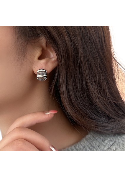 Niş Mizaç Küpe Trendi Banliyö Küpeleri (Yurt Dışından)