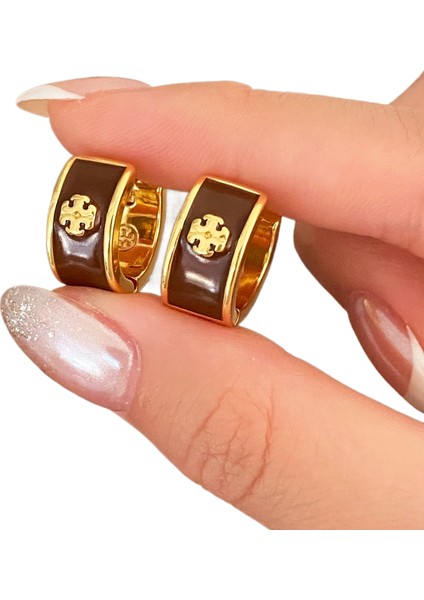 Niş Mizaç Metal Küpe Trendi Yüz Eşleşen Tasarım Kişilik Küpeleri (Yurt Dışından)