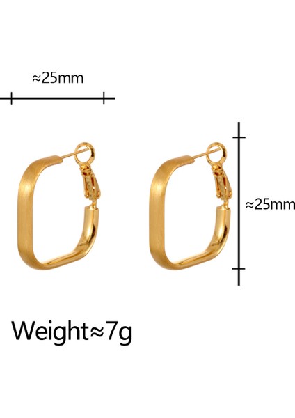 Cins Küpeler Kişilik Mizaç Tasarımı Çok Yönlü Moda Küpeler (Yurt Dışından) modelleri