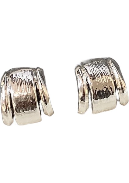 Niş Mizaç Metal Küpe Trendi Yüz Eşleşen Tasarım Kişilik Küpeleri (Yurt Dışından)