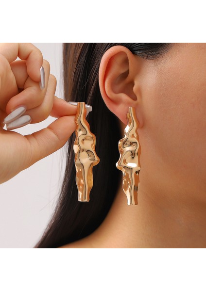 Kadın Düzensiz Şekilli Küpeler (Yurt Dışından)