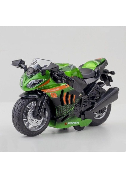 Simülasyon Motosiklet Bumerang Alaşım Model Işıklar Ses Efektleri Yarış Arabası Çocuk Oyuncakları Hediyeler (Yurt Dışından)