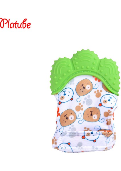 Bebek Maması Sınıfı Diş Kaşıyıcı Silikon Bebek Isırık Önleyici El Elnleri Yatıştırıcı Diş Çıkarma Silikon Diş Çıkarma Jeli (Yurt Dışından)