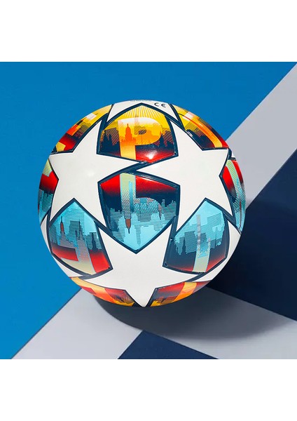 Uefa Şampiyonlar Ligi Futbol Sıcak Bondedfootball Yama Deri Dikişsiz Pu 4 Boyut 5 (Yurt Dışından)