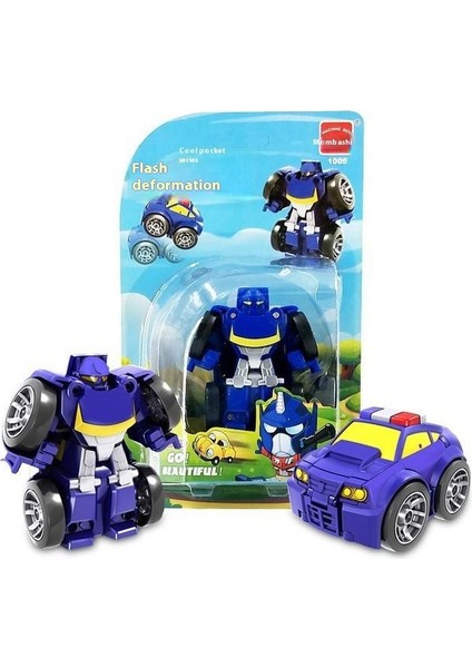 Çocuk Oyuncakları Araba Oyuncakları Dönüşen Robotlar (Yurt Dışından)