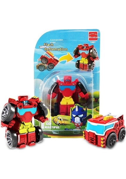 Çocuk Oyuncakları Araba Oyuncakları Dönüşen Robotlar (Yurt Dışından)