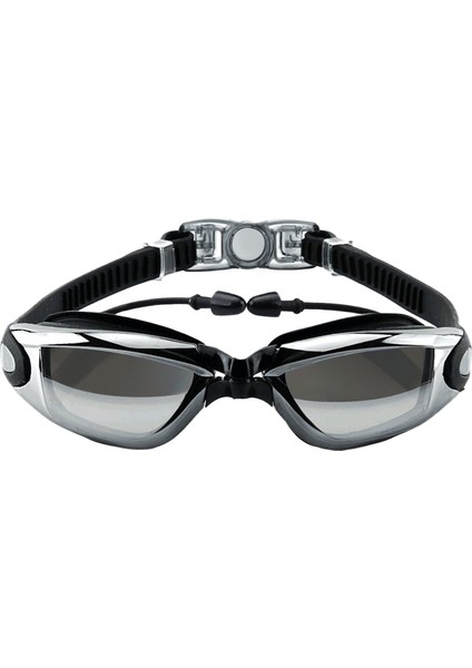 Yüzme Gözlüğü Su Geçirmez Buğu Önleyici Hd Profesyonel Yüzme Gözlüğü Kadın Erkek Yüzme Gözlüğü Dalış Dişli (Yurt Dışından)