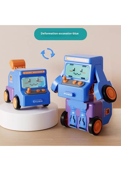 Crash Transformer Araba Oyuncakları Yüz Robot Atalet Ribaundu (Yurt Dışından)