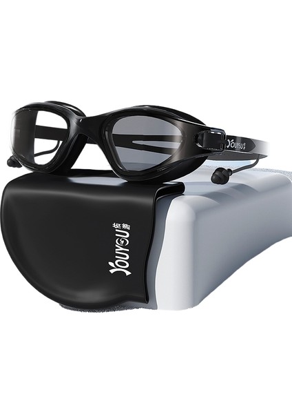 Yüzme Gözlükleri Yeni Hd Buğu Önleyici Su Geçirmez Büyük Çerçeve Profesyonel Yüzme Gözlükleri Erkekler ve Kadınlar Spa Yüzme Havuzu Yüzme Özel Ekipman (Yurt Dışından)