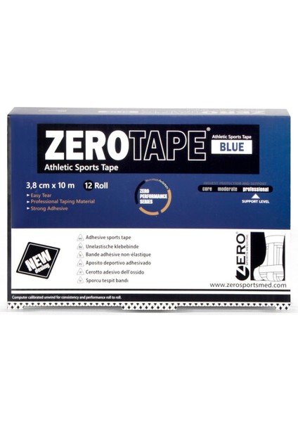 Mavi Spor Bandsız Elastik Bant 3,8cm x 10m, Esneklik ve Konfor Sağlar