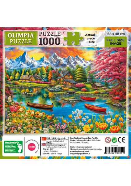 Olimpia Lakeside Village 1000 Parça modelleri