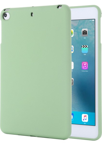 Sıvı Silikon Yumuşak Tablet Kılıfı Koruyucu Kabuk iPad Mini (2019) 7.9 Inç/mini 4-Yeşil (Yurt Dışından)