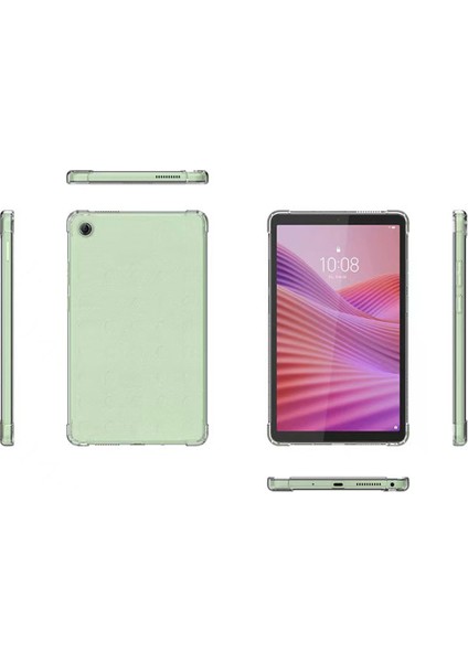 Lenovo Tab K9 Kılıfı Dört Köşe Darbeye Dayanıklı Şeffaf Tablet Tpu Kılıfı (Yurt Dışından) indirimleri