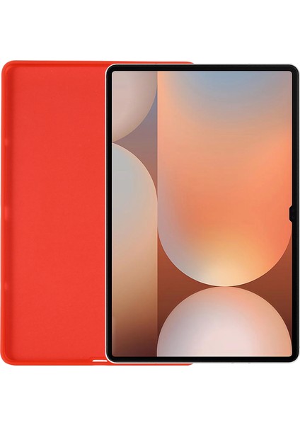 Samsung Galaxy Tab S10 Ultra/s9 Ultra Kılıf Sıvı Silikon Çizilmez Tablet Kılıfı-Kırmızı (Yurt Dışından) fırsatları