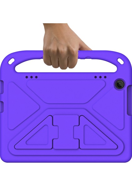 Lenovo Tab M10 (3. Nesil) TAB-328F Kickstand Tablet Kılıfı El Tutacağı Düşmeye Karşı Eva Tablet Kılıfı-Mor (Yurt Dışından) indirimleri