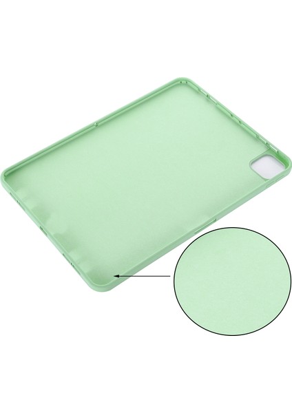 iPad Pro 13(2024) Kılıf Sıvı Silikon Çizilmeye Dayanıklı Tablet Kılıfı-Yeşil (Yurt Dışından) modelleri