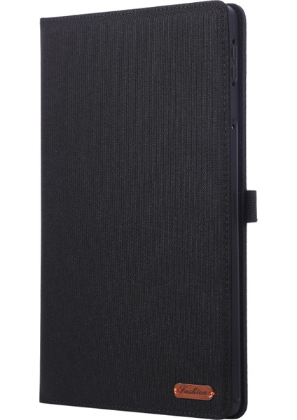 Honor Tablet Gt/pad V9 Deri Kılıf Kart Tutucu Kumaş Doku Tablet Standı Kapağı-Siyah (Yurt Dışından)