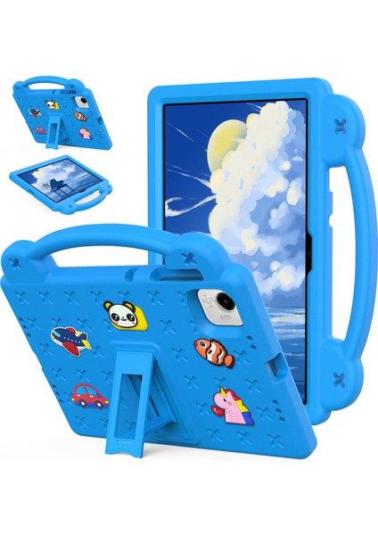 Honor Pad X9A Kılıfı Çocuklar Eva Tablet Kılıfı-Gök Mavisi (Yurt Dışından)