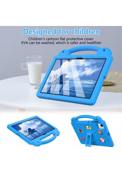 Honor Pad X9A Kılıfı Çocuklar Eva Tablet Kılıfı-Gök Mavisi (Yurt Dışından) fiyatları