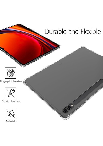 Samsung Galaxy Tab S9 Ultra Kılıf Düşme Koruması Tpu Tablet Kılıfı Şeffaf Kabuk (Yurt Dışından) modelleri