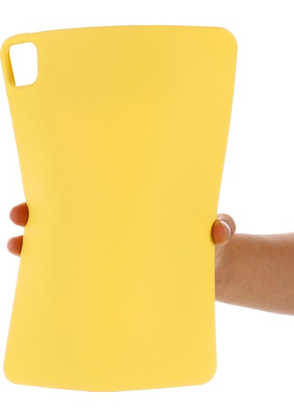 iPad Pro 13(2024) Kılıf Sıvı Silikon Çizilmeye Dayanıklı Tablet Kılıfı-Sarı (Yurt Dışından) indirimleri