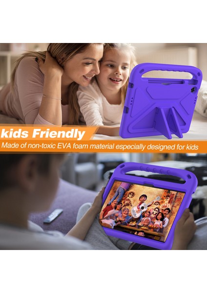 Lenovo Tab TB311FU Kılıf El Tutma Yeri Destekli Tablet Eva Kılıfı-Mor (Yurt Dışından) fırsatları