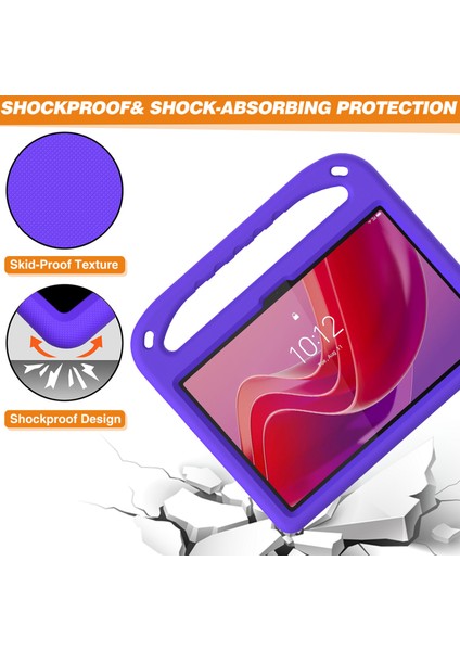 Lenovo Tab TB311FU Kılıf El Tutma Yeri Destekli Tablet Eva Kılıfı-Mor (Yurt Dışından) indirimleri