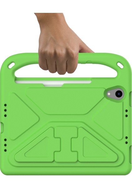 Darbeye Dayanıklı Kickstand Tasarım Sert Eva Tablet Kılıfı iPad MINI(2024)/MINI(2021)-YEŞIL (Yurt Dışından) indirimleri