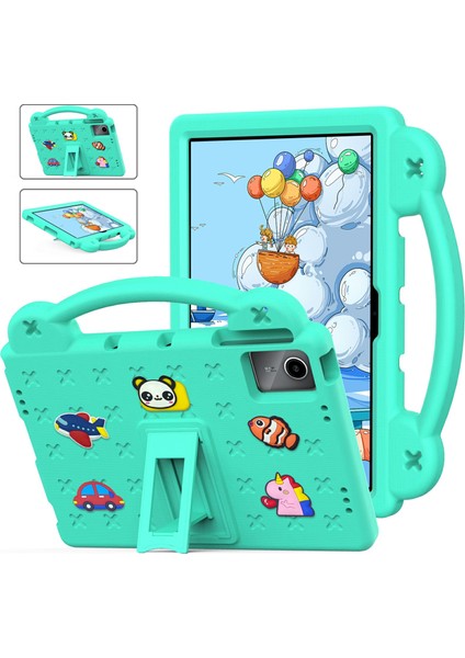 Huawei Matepad Se 11/lenovo Tab M11/XIAOXIN Pad 11 2024/XIAOMI Redmi Pad Se Kılıfı Eva Tablet Kapağı-Yeşil (Yurt Dışından)