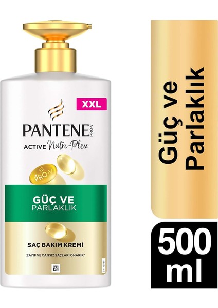 Güç ve Parlaklık Saç Kremi 500 ml
