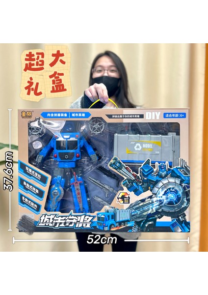 Transformer Oyuncak Robot (Yurt Dışından)