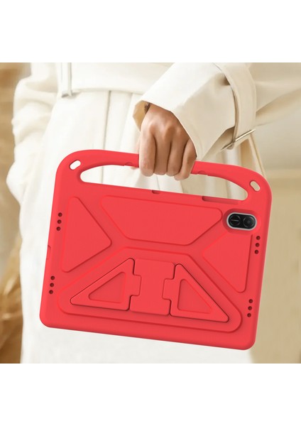 Honor Pad X8A Kılıfı El Tutacağı Destek Standı Tablet Eva Kılıfı-Kırmızı (Yurt Dışından) indirimleri