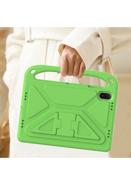 Honor Pad X8A Kılıfı El Tutacağı Destek Standı Tablet Eva Kılıfı-Yeşil (Yurt Dışından) indirimleri