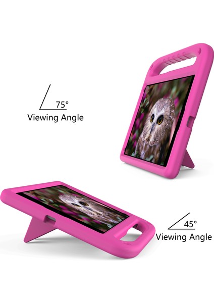 Kickstand Tasarım Sert Eva Tablet Koruyucu Kılıf Kılıfı iPad 10.2 (2020)/(2019)/(2021)-ROSE Için Saplı (Yurt Dışından) fırsatları