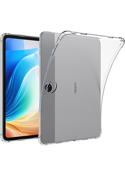 Oppo Pad Air 2/pad Neo Tpu Kılıf Şeffaf Dört Köşe Koruma Tablet Kılıfı (Yurt Dışından)