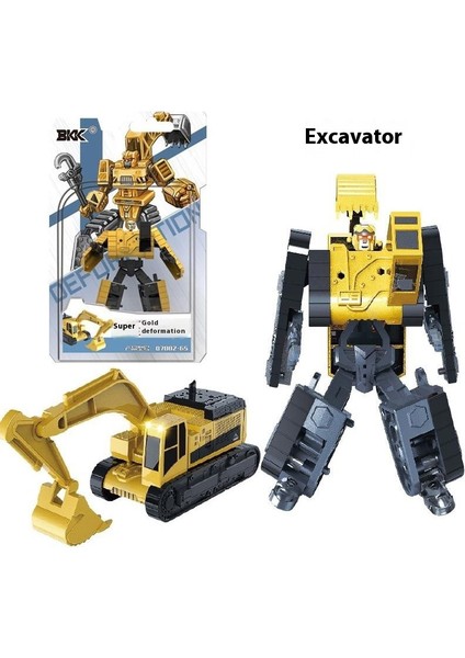 Çocuk Oyuncakları Alaşım Transformer Robot King Kong (Yurt Dışından)