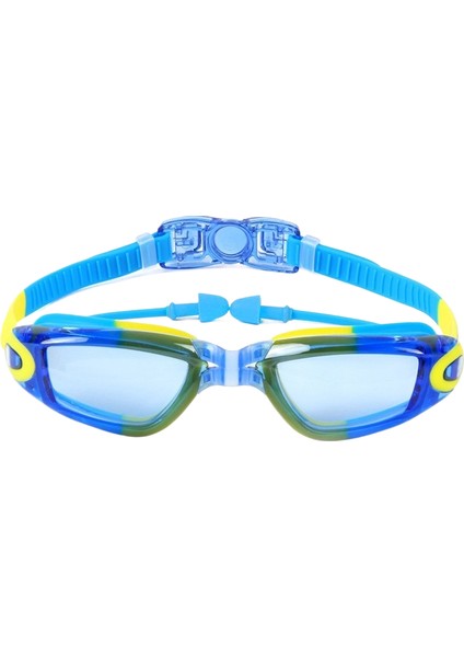 Su Geçirmez Buğu Önleyici Çocuk 3-15 Yaş Yüzme Gözlükleri Yüzmeyi Öğrenme Gözlükleri (Yurt Dışından)