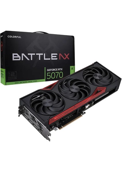 Battleax Geforce Rtx 5070 Nb Ex Gddr7 192BIT 12GB Gaming (Oyuncu) Ekran Kartı
