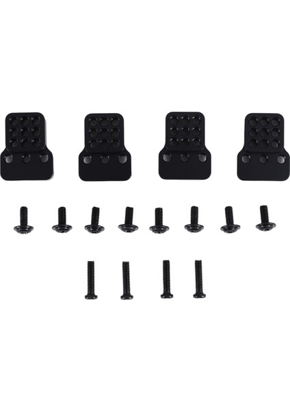 Metal Ayarlanabilir Amortisör Braketi Genişletici Koltuk Wpl C14 C24 C34 C44 B14 B16 B24 B36 1/16 Rc Araba Parçaları, Siyah (Yurt Dışından)