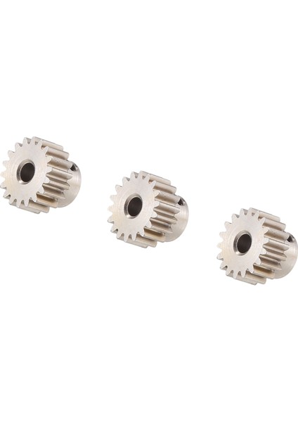 3 Adet 3.175MM Şaft Metal Pinyon Motor Dişlisi 32DP 48DP 64DP M0.6 M0.8 1/10 1/8 Rc Araba 3650 3660,18T (Yurt Dışından) fırsatları
