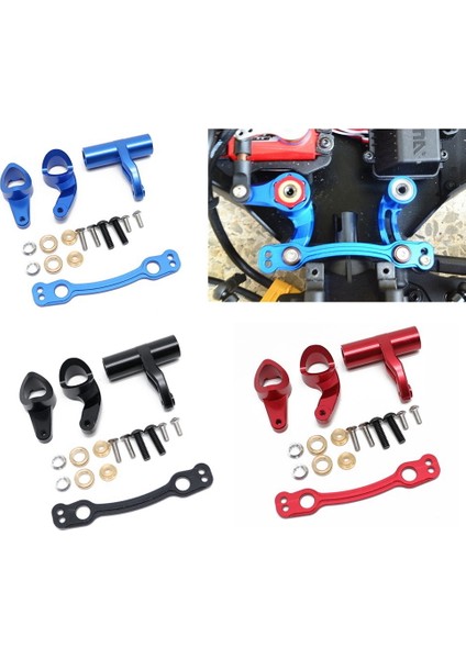 Arrma 1/8 Kraton 6s Outcast Senton Talion Typhon Blx Rc Araba Parçaları Için Metal Direksiyon Tertibatı Krank Kolu Seti, Kırmızı (Yurt Dışından) fırsatları