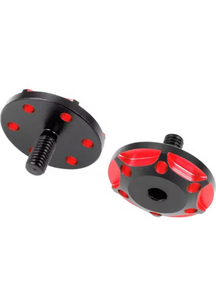 2 Adet Metal M3 Kuyruk Kanadı Conta Sabitleme Vidaları 1/8/1/10 Rc Araba Yükseltme Parçaları Aksesuar Stili A Siyah Kırmızı (Yurt Dışından) modelleri